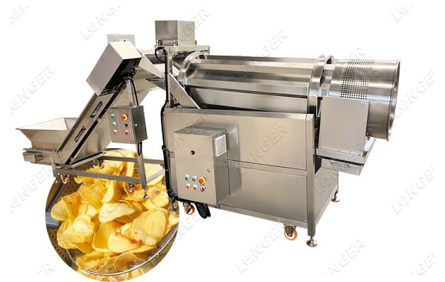 Crisp Potao Chips Seasoning Tumber Seasoning Drum For Sale