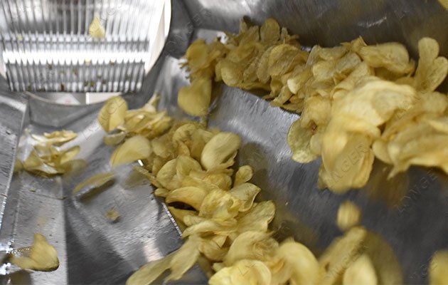 potato chips production machine