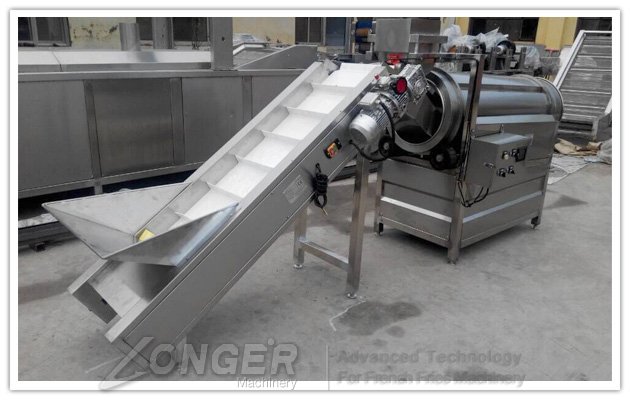 Drum Type Nuts Seasoning Coating Machine