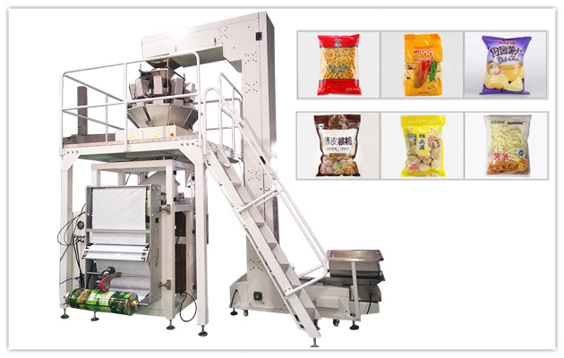 Automatic Potato Chips Packing Machine, French Fries Packaging Machine