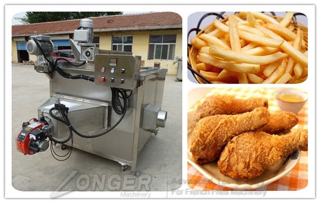 720L Potato Chips Frying Machine