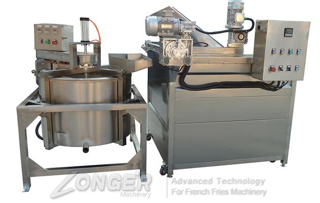 Automatic Peanut Fryer With Deoiling