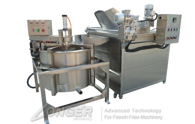 Automatic Peanut Fryer Machine