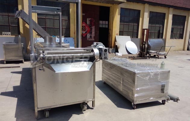 Continuous Frying Machine Fry Banana Chips