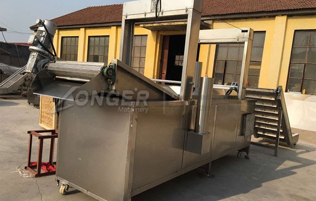 Continuous Peanut Frying Line Stainless Steel