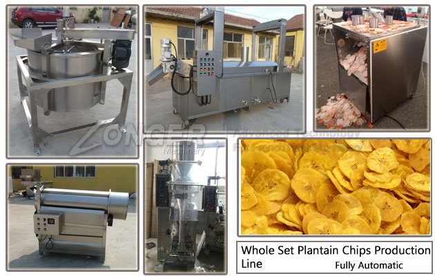 Automatic Banana Chips Making Machine