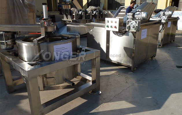 Automatic Fryer Machine to Guinea