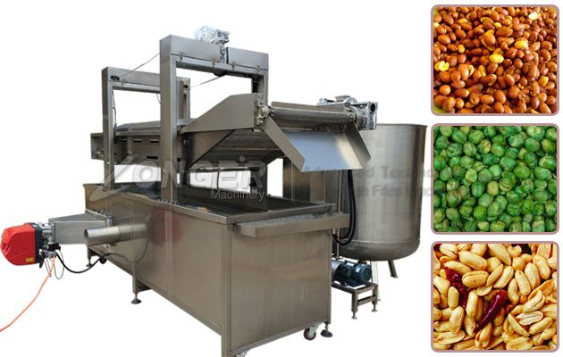 Operate Continuous Frying Machine