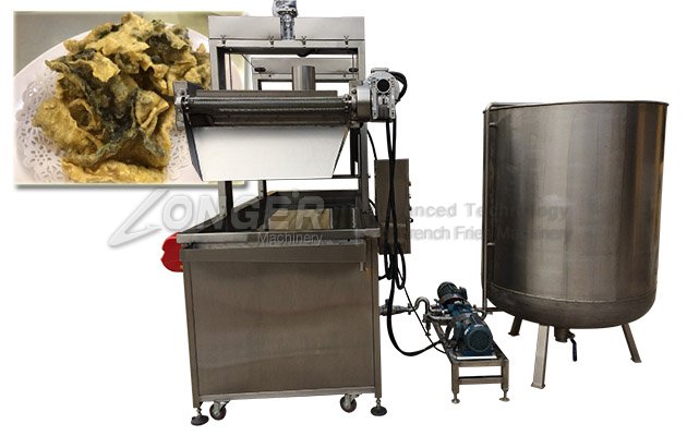 Fish Skin Frying Machine