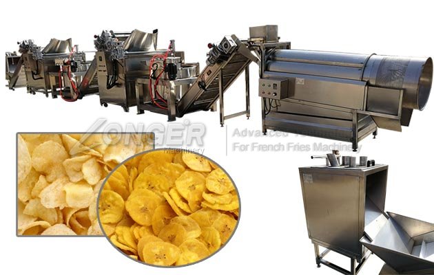 Automatic Banana Chips Making Machine