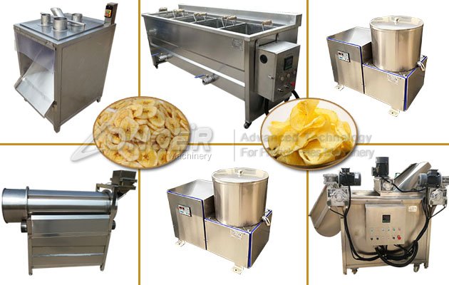 Automatic Banana Chips Processing Line