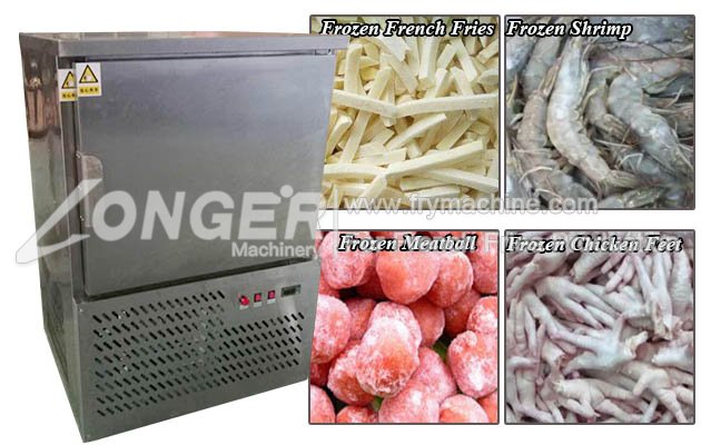 French Fries Freezing Machine