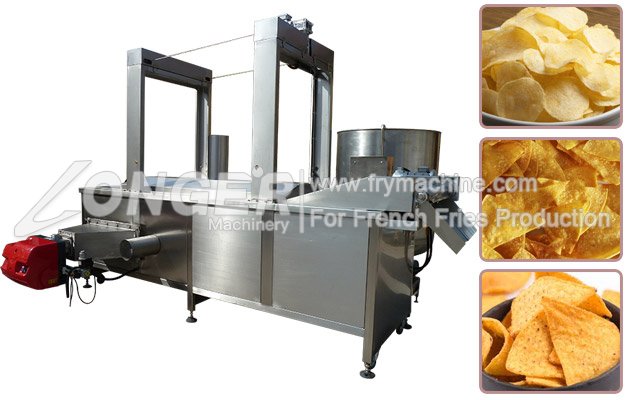 Continuous Tortilla Chips Fryer