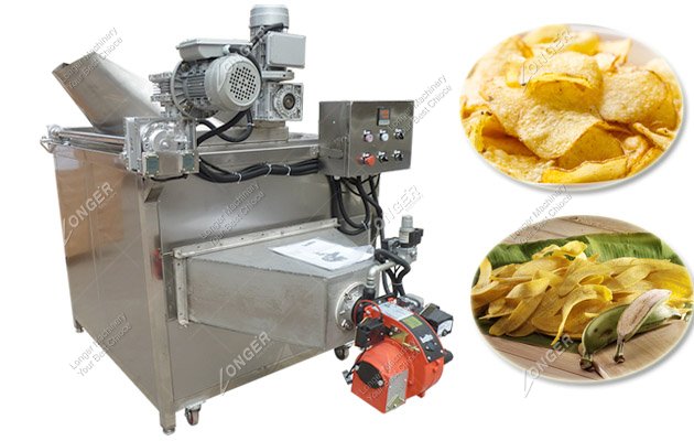 Automatic Chips Frying Machine