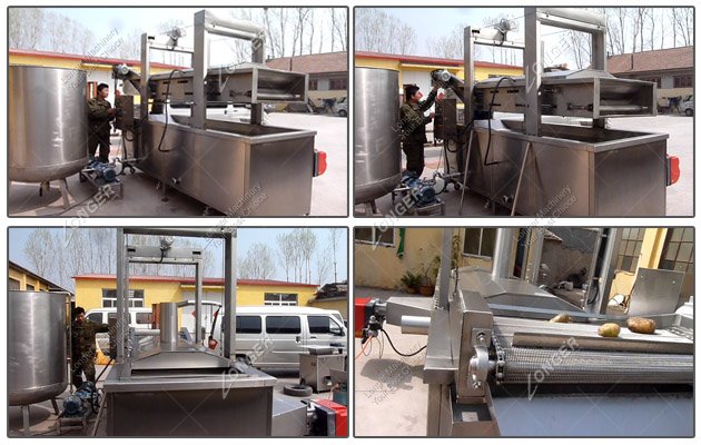 Continuous Namkeen Fryer Machine