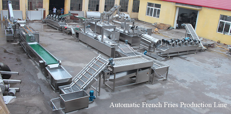 Automatic French Fries Making Machine