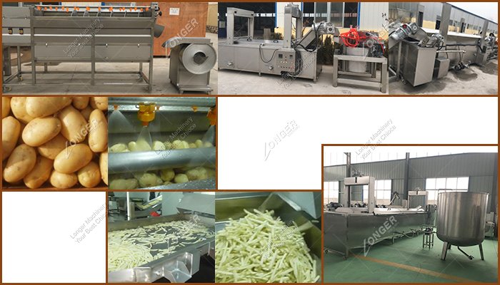 Potato French Fries Production Line