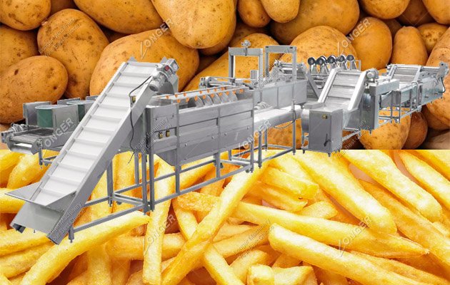 Machine for Making French Fries