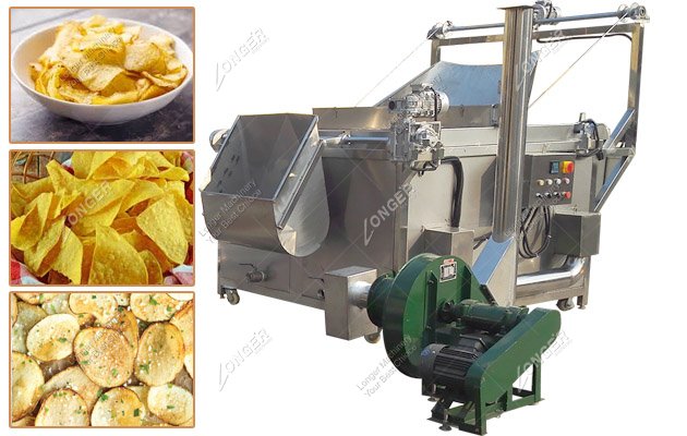 Gas Chips Fryer Machine