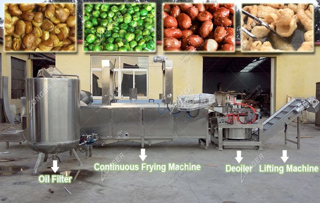 Industrial Peanut Frying Equipment