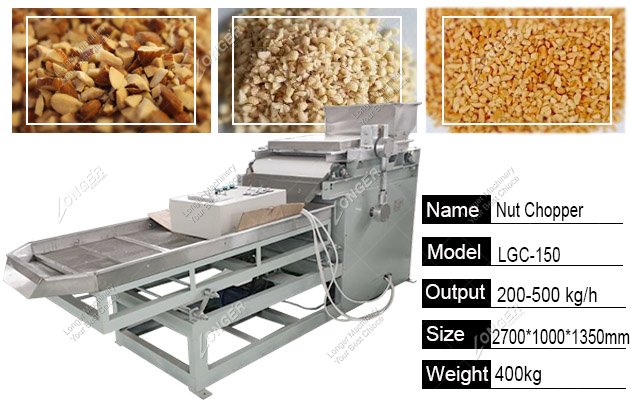 Small scale nut chopping machine –