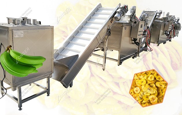 Automatic Crispy Plantain Chips Production Line Equipment For Sale 1391