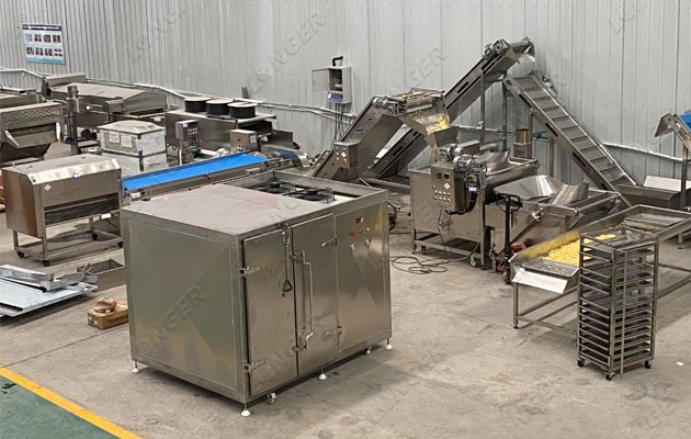 Quick Frozen French Fries Manufacturing Machinery