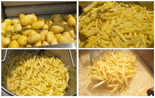 Manufacturing Process for French Fries