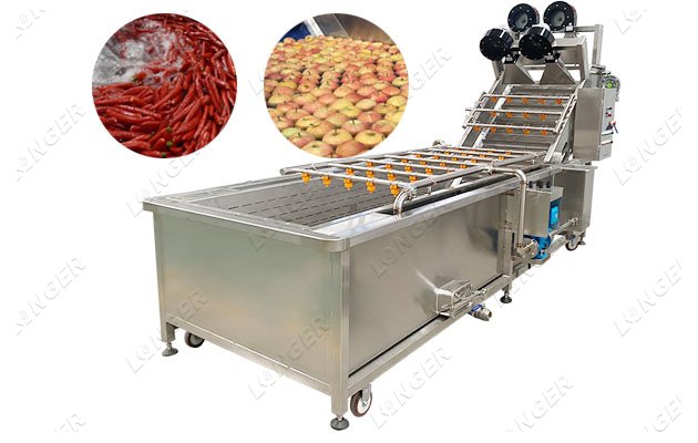 Commerical Fruit and Vegetable Washing Machine